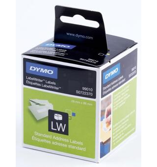 Etikett DYMO adresse 89 x 28mm (2 x130)